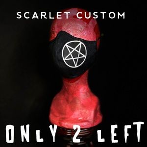 Washable cotton mask with filter pocket & nose wir